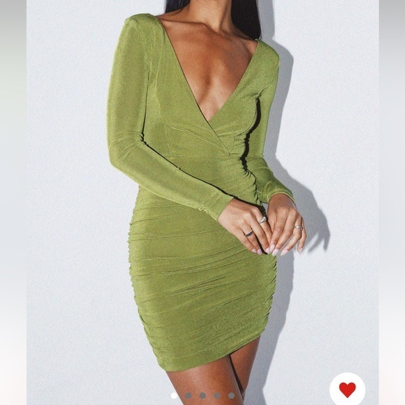 Princess Polly Dresses & Skirts - Brand New Green Princess Polly Mini Dress